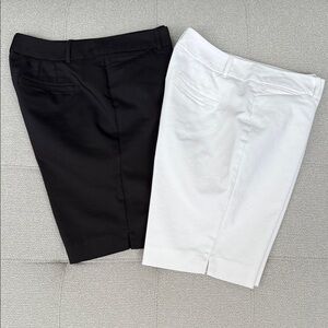 White House Black Market White Shorts (Qty 2 shorts)